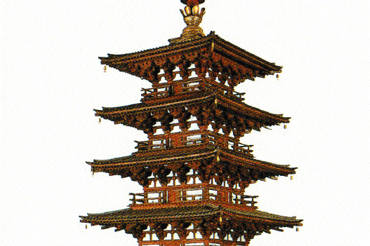 元興寺　五重小塔