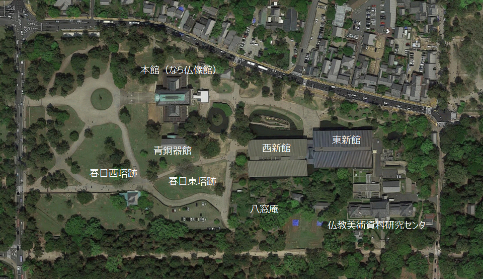 奈良国立博物館　詳細図
