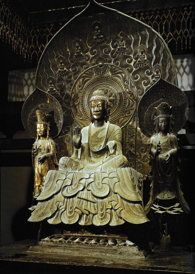 法隆寺 釈迦三尊像 | AONIYOSHI